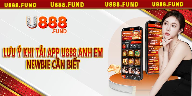 Lưu ý khi tải app U888 anh em newbie cần biết